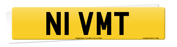 Registration number N1 VMT